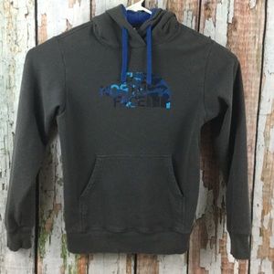 The North Face Gray Hoodie Men’s Small